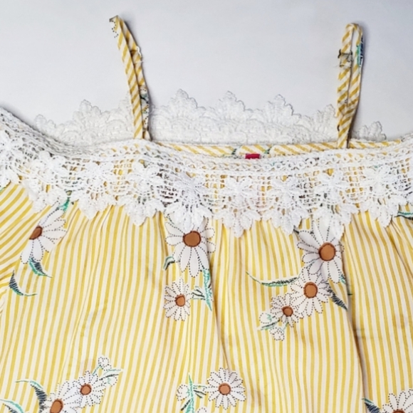 Cuttie Patootie Floral Girl Top (S)7/8 - Picture 3 of 5